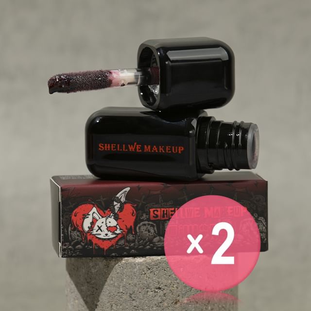 SHELLWE MAKEUP-freya86 Punk Bunny Lip Gloss 2pcs Bundle Set