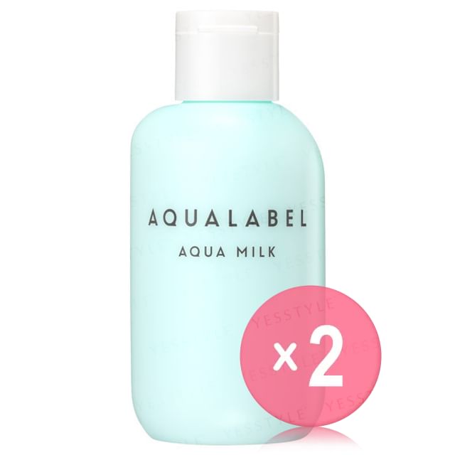 Shiseido-Aqualabel Aqua Milk 2pcs Bundle Set
