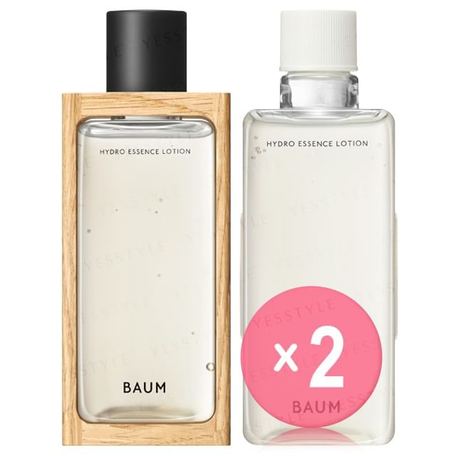 Shiseido-BAUM Hydro Essence Lotion 2pcs Bundle Set