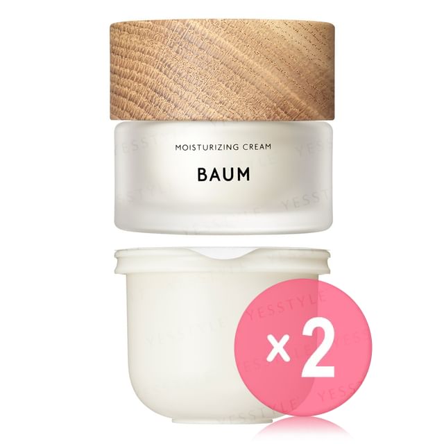 Shiseido-BAUM Moisturizing Cream 2pcs Bundle Set