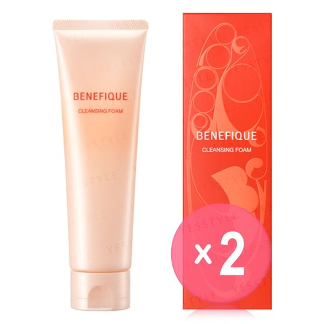 Shiseido-Benefique Cleansing Foam 2pcs Bundle Set