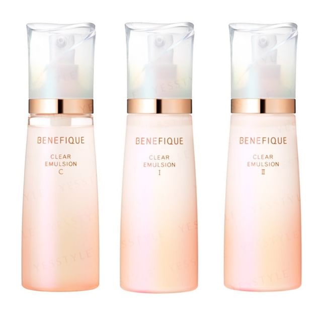 消費税無し Shiseido - Benefique Clear Emulsion | YesStyle 乳液・ミルク