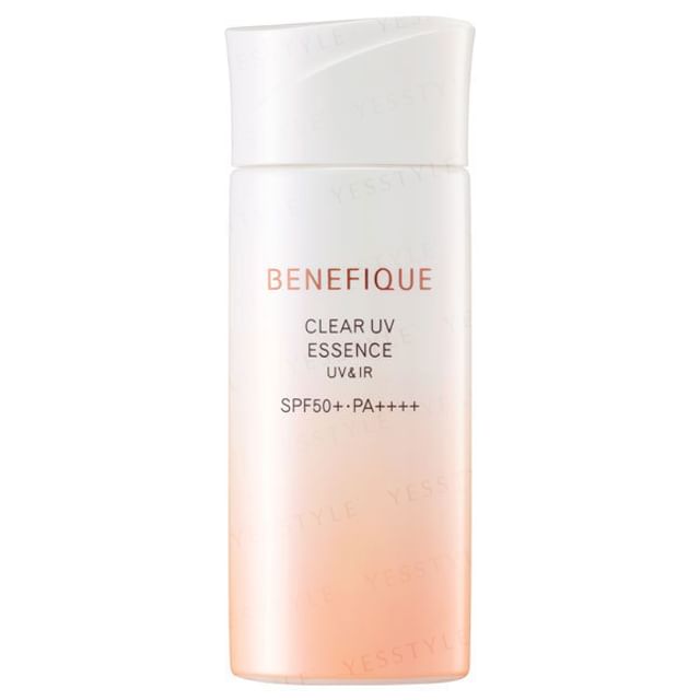 ✦︎Exchange+ H2 Clear UV Essence Shiseido - Benefique Clear UV Essence UV & IR SPF 50+ PA++++