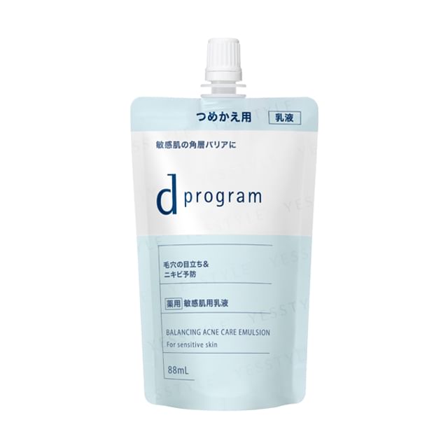 Shiseido-D Program Balancing Acne Care Emulsion EX Refill