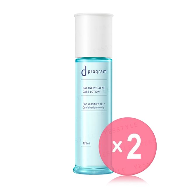 Shiseido-D Program Balancing Acne Care Lotion EX 2pcs Bundle Set