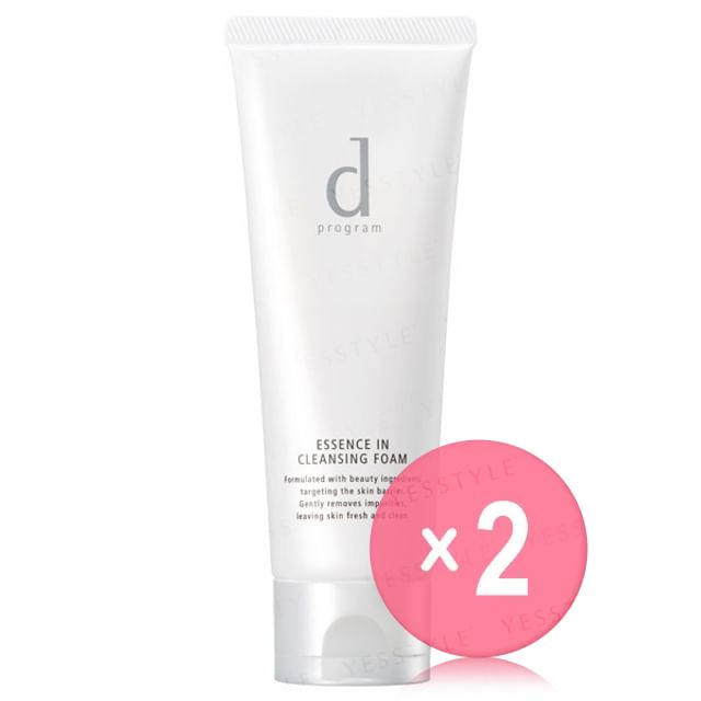 Shiseido-D Program Essence In Cleansing Foam 2pcs Bundle Set