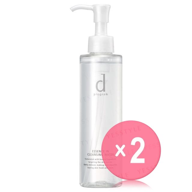 Shiseido-D Program Essence In Cleansing Water 2pcs Bundle Set