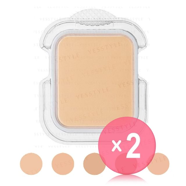 Shiseido-D Program Skincare Foundation Powdery SPF 17 PA 2pcs Bundle Set