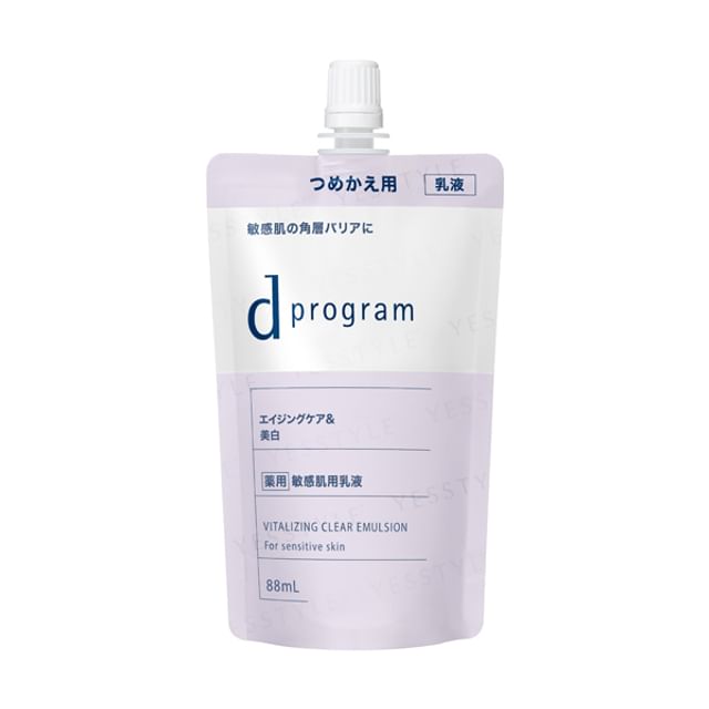 Shiseido-D Program Vitalizing Clear Emulsion EX Refill