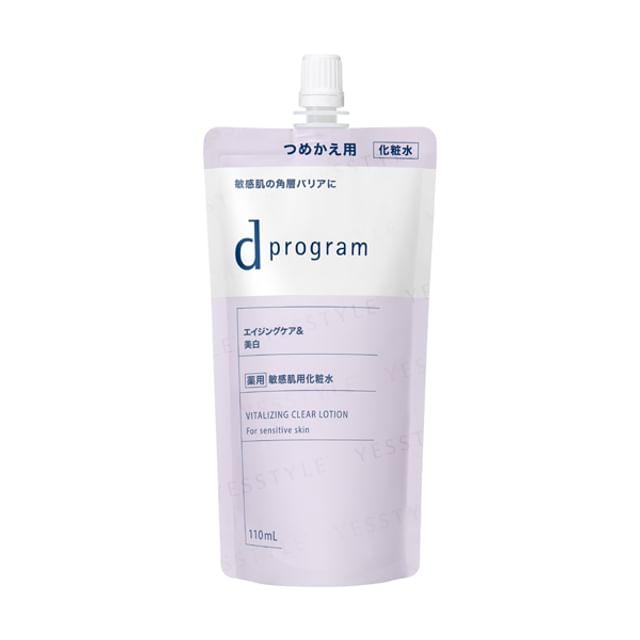 Shiseido-D Program Vitalizing Clear Lotion EX Refill
