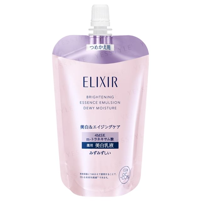Shiseido-Elixir Brightening Essence Emulsion Dewy Moisture Refill