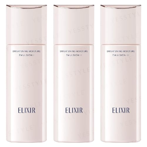 ELIXIR BRIGHTENING MOISTURE セット Shiseido - Elixir Brightening Moisture Emulsion | YesStyle