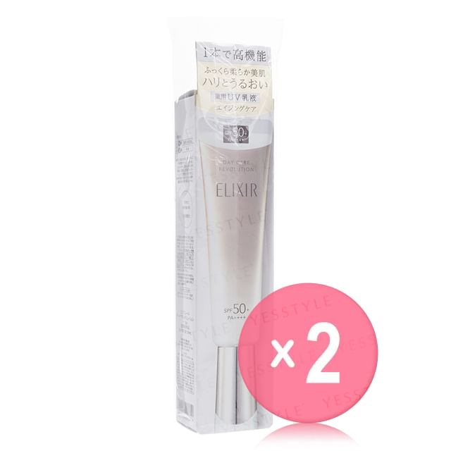Shiseido-Elixir Day Care Revolution SPF 50 PA 2pcs Bundle Set