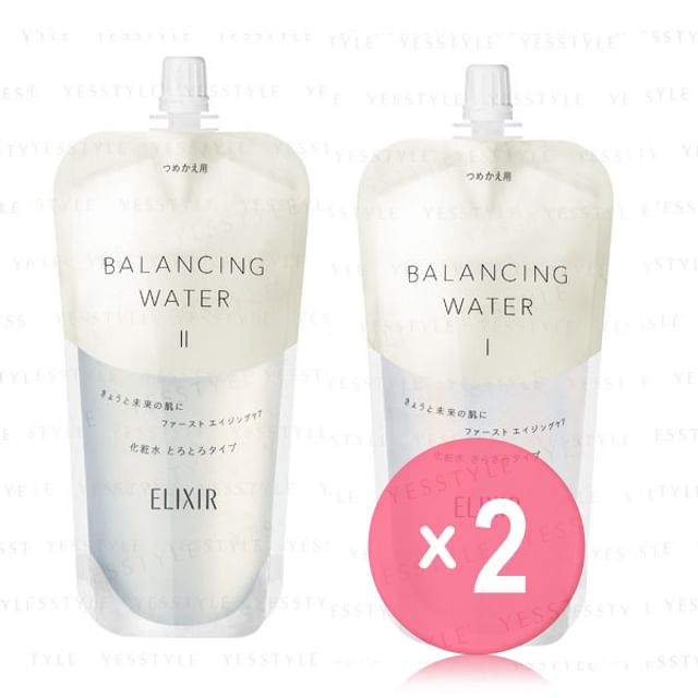 Shiseido-Elixir SuperieurBalancing Water 2pcs Bundle Set