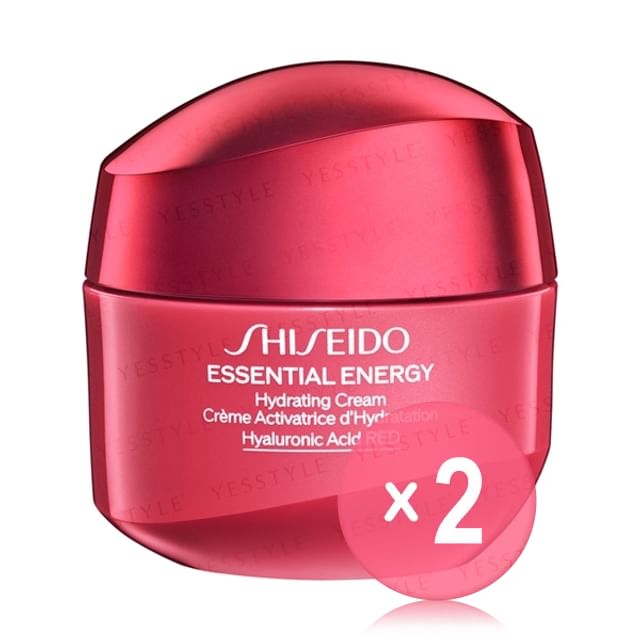 Shiseido-Essential Energy Hydrating Cream 2pcs Bundle Set
