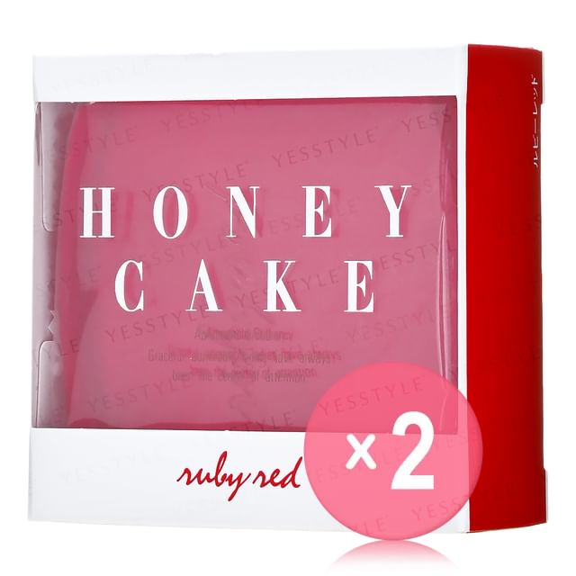 Shiseido-Honey Cake Ruby Red Soap 2pcs Bundle Set