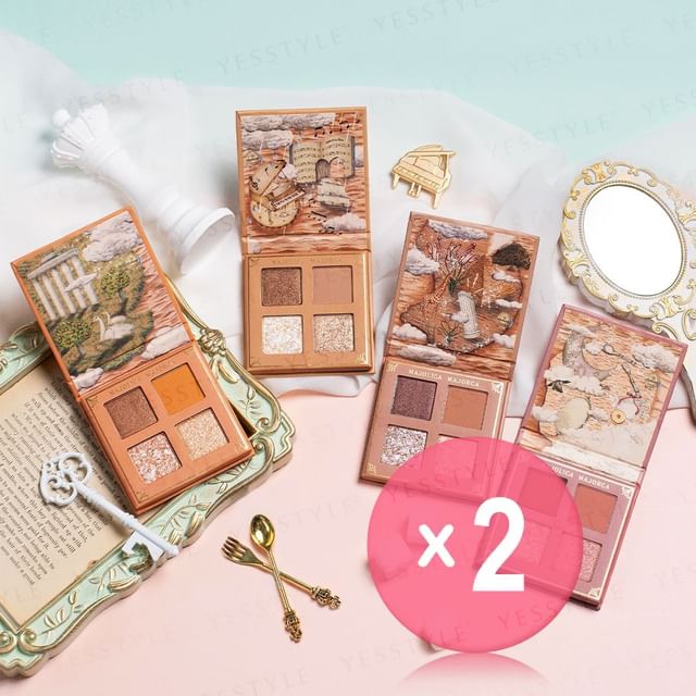 Shiseido-Majolica Majorca Shadow Flash 2pcs Bundle Set