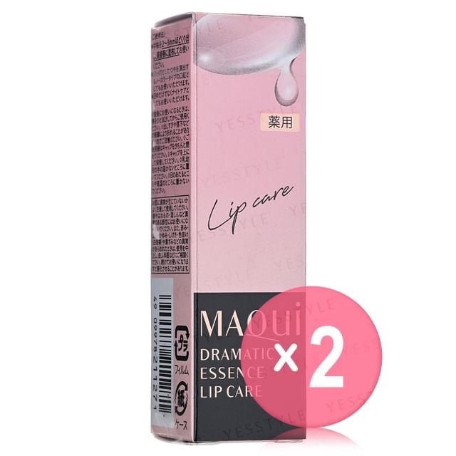 Shiseido-Maquillage Dramatic Essence Lip Care 2pcs Bundle Set