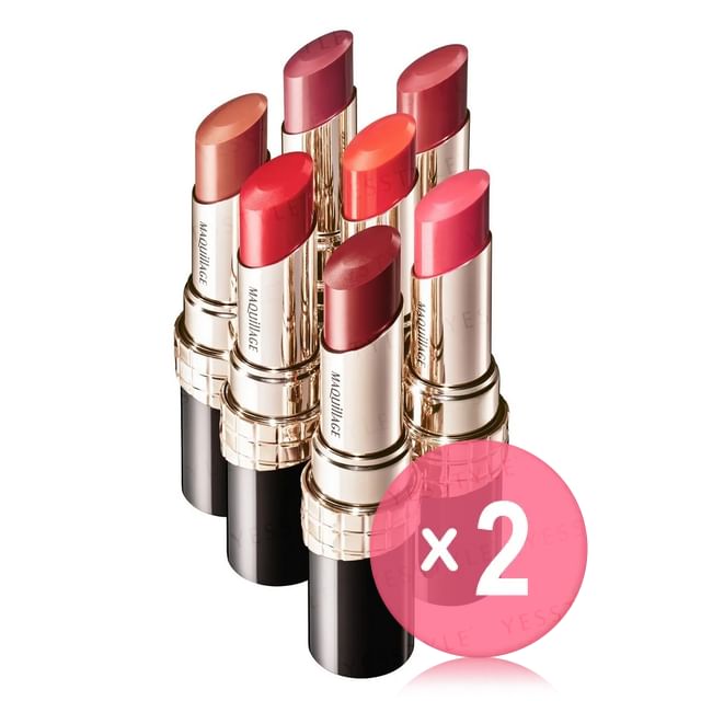 Shiseido-Maquillage Dramatic Essence Rouge 2pcs Bundle Set