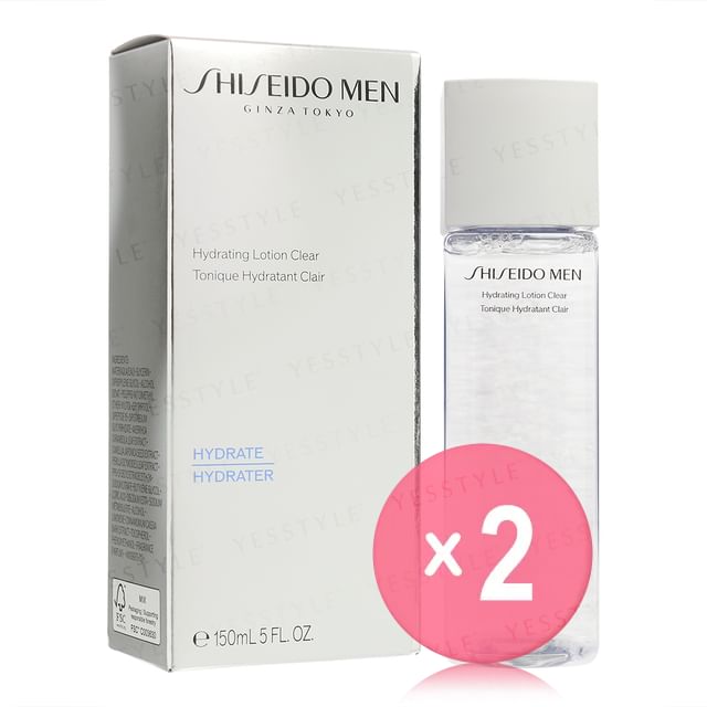 Shiseido-Men Hydrating Lotion Clear 2pcs Bundle Set
