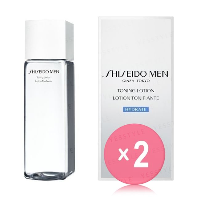 Shiseido-Men Toning Lotion 2pcs Bundle Set
