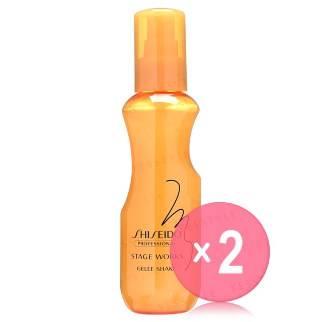 Shiseido Professional-Stage Work Gelee Shake 2pcs Bundle Set