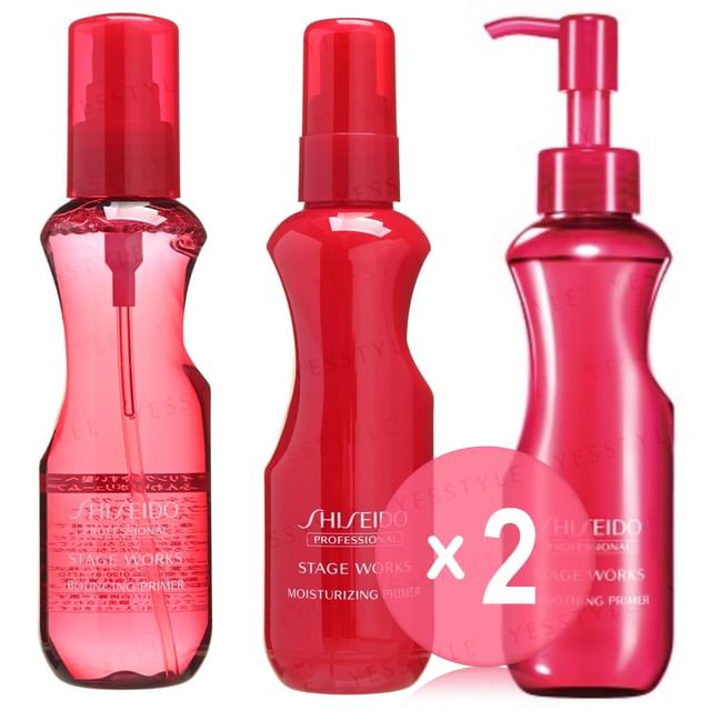 Shiseido Professional-Stage Work Primer 2pcs Bundle Set