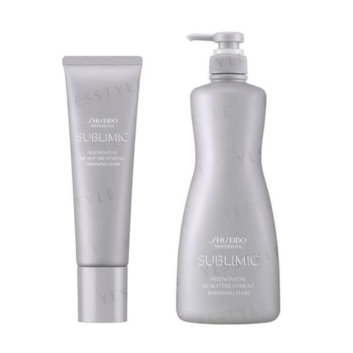 SHISEIDO THE HAIR CARE ADENOVITAL 3本 Shiseido Professional Adenovital Scalp Treatment for