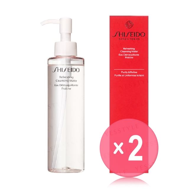 Shiseido-Refreshing Cleansing Water 2pcs Bundle Set