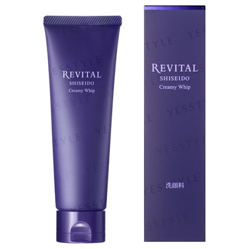 SHISEIDO REVITAL Creamy Whip 洗顔料 クリーミーホイップ｜洗顔 ・ 石鹸｜リバイタル｜資生堂