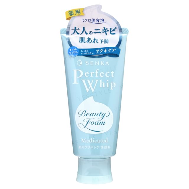 Shiseido-Senka Perfect Whip Pianka do pielęgnacji skóry trądzikowej-120 G