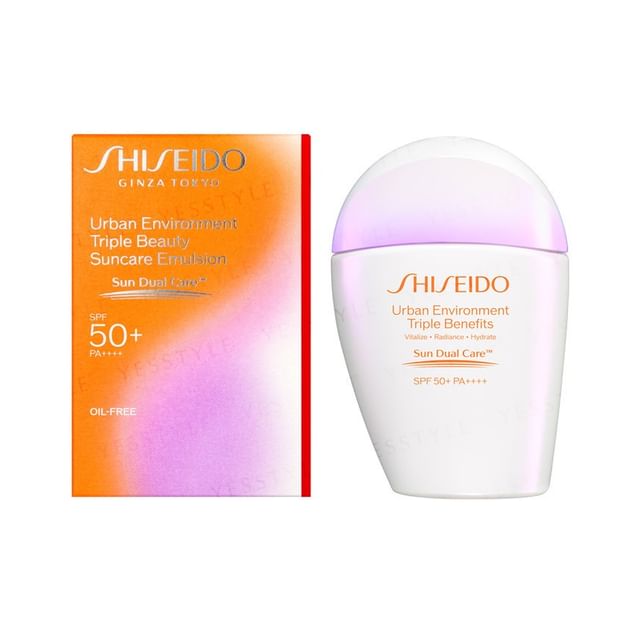 Shiseido Suncare Urban Environment Triple Beauty Suncare