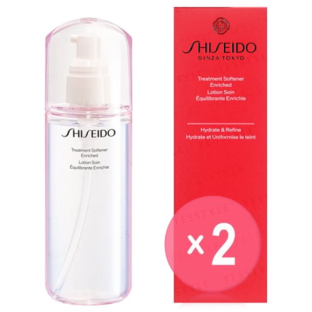 Shiseido-Treatment Softener Enriched 2pcs Bundle Set