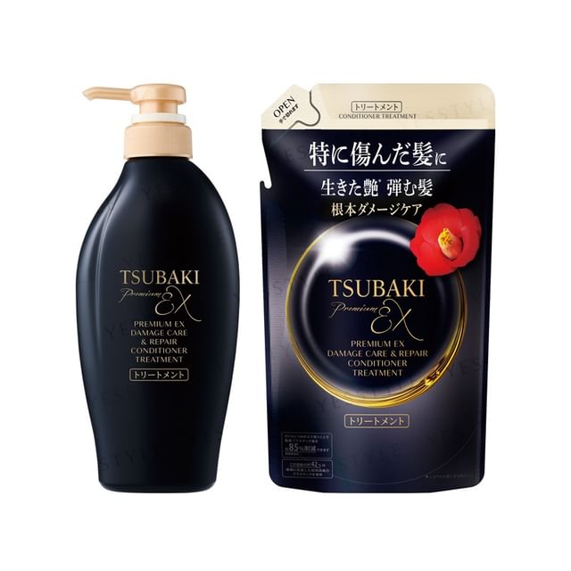 Shiseido-Tsubaki Premium EX Damage Care Repair Conditioner Treatment - Haarspülung