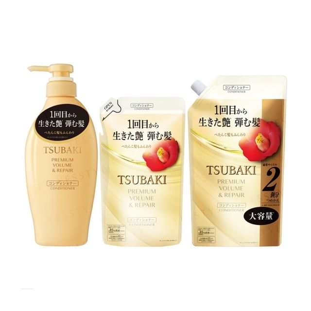 Shiseido-Tsubaki Premium Volume Repair Conditioner - Condicionador de Volume e Reparação