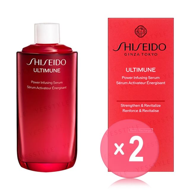 Shiseido-Ultimune Power Infusing Serum Refill Jumbo 2pcs Bundle Set
