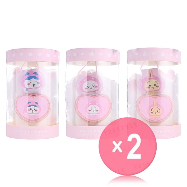 SHOBIDO-Chiikawa Bathtime Gift Sponge Bath Fizz 2pcs Bundle Set