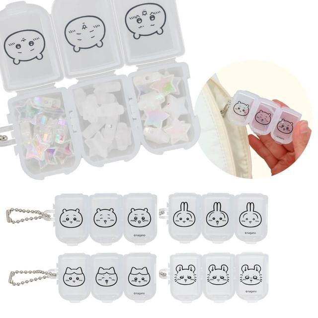 SHOBIDO-Pilulier Boîte à accessoires Chiikawa Modulable