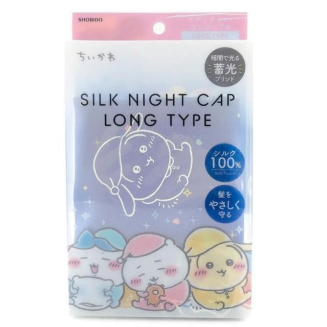 SHOBIDO-Chiikawa Silk Night Cap Long Version