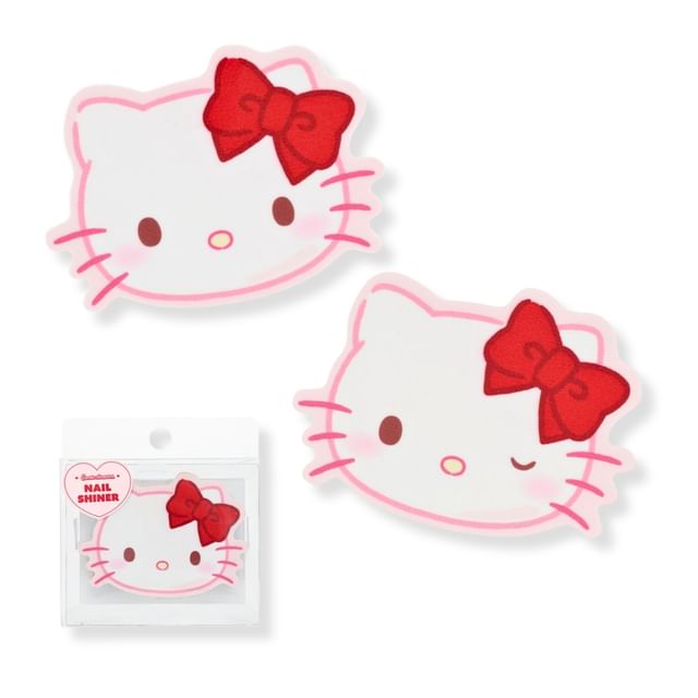 SHOBIDO-Sanrio Hello Kitty Double-Sided Nail File Shine Buffer