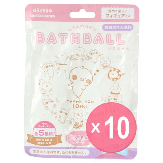 SHOBIDO-Usamaru Bath Ball 10pcs Bundle Set