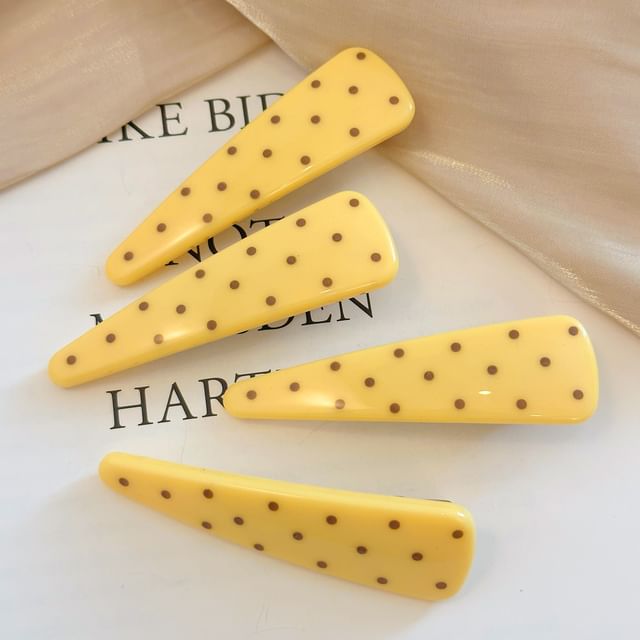 Show Mind-Dotted Hair Clip Set