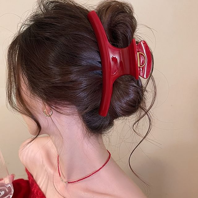 Show Mind-Plain Acrylic Hair Claw