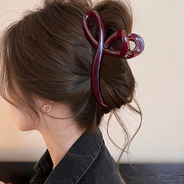 Show Mind-Plain Acrylic Hair Claw