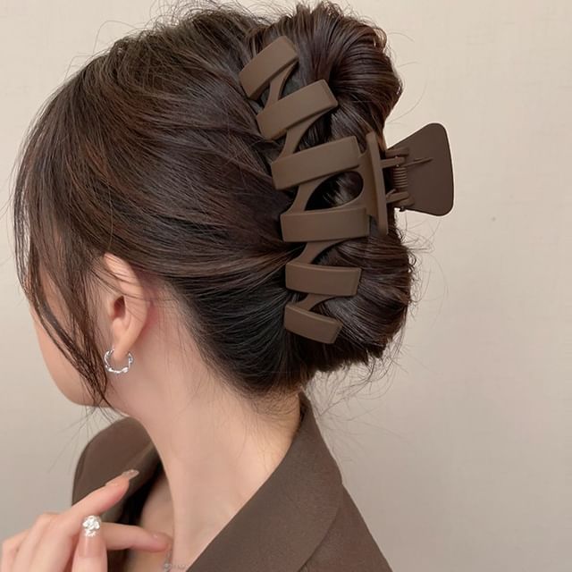 Show Mind-Plain Hair Claw