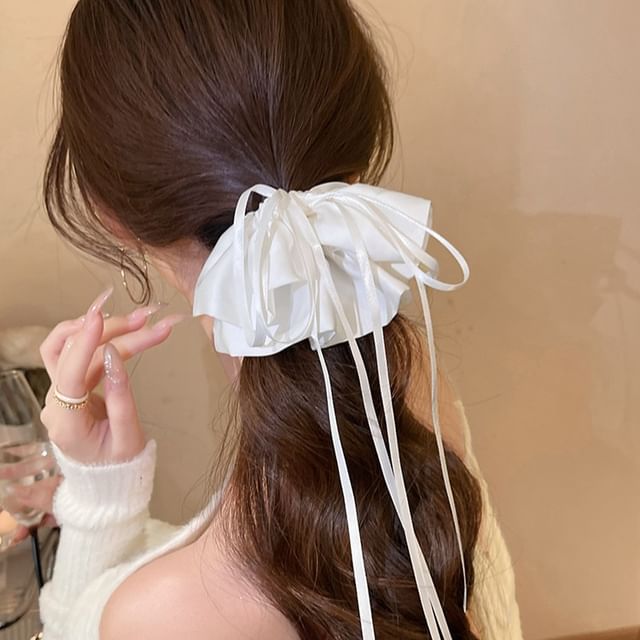 Show Mind-Textile Plain Scrunchie