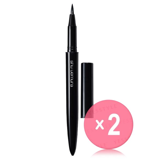Shu Uemura-Calligraph Ink Eyeliner B Applicator 2pcs Bundle Set