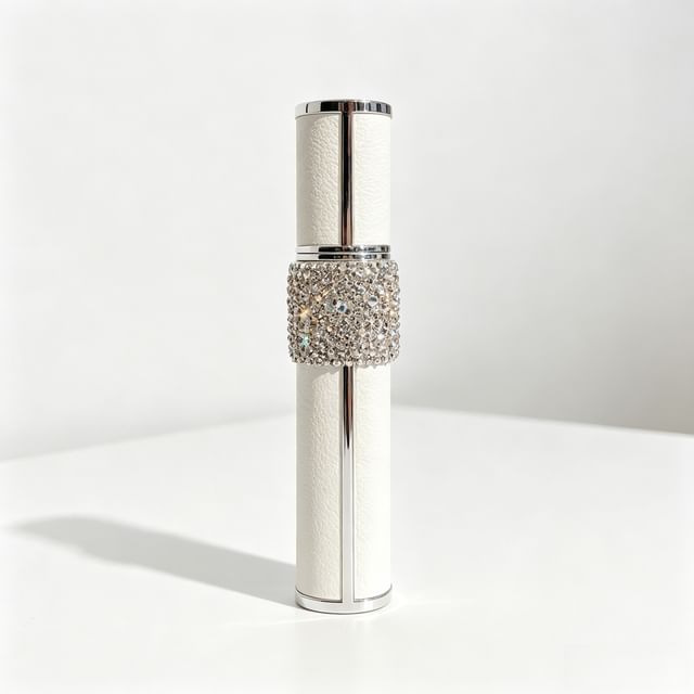 SIMBLER-Rhinestone Glass Spray Bottle