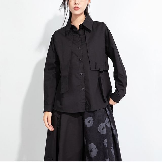 mock dress shirt Women's Work Tops - Dress Shirts & Blouses For Work