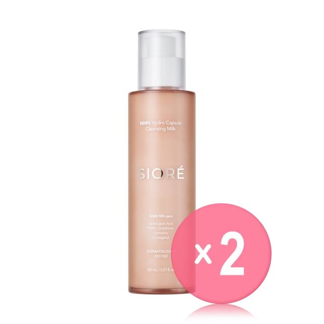SIORÉ-NMN Hydro Capsule Cleansing Milk 2pcs Bundle Set